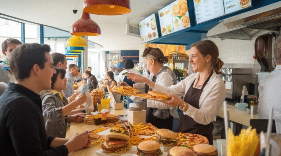 fast food à Combs‑la‑Ville République – Aulnes – Coupole