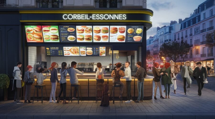 fast food à Corbeil‑Essonnes Centre-Ville