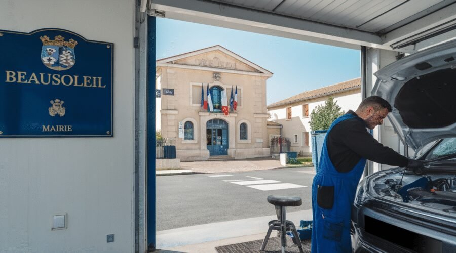 garagiste à Beausoleil – Mairie