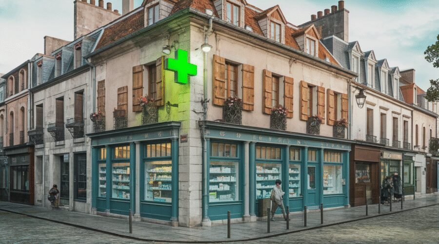 pharmacie à Lieusaint Centre-ville historique
