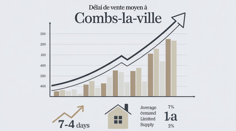 Délai de vente moyen à Combs‑la‑Ville