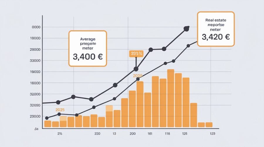 Évolution prix immobilier Lieusaint