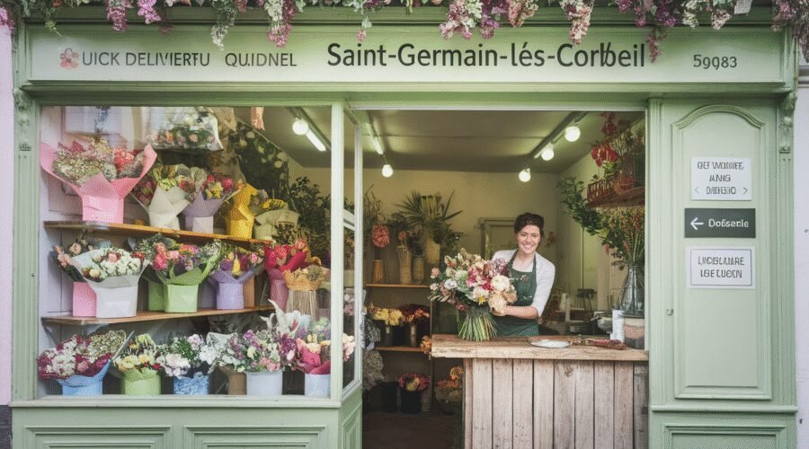 fleuriste à Saint‑Germain‑lès‑Corbeil