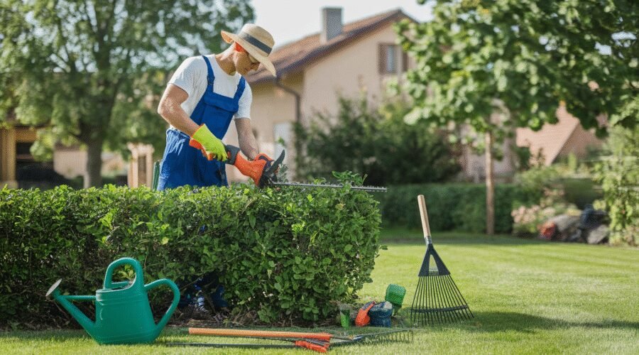 jardinier à Évry‑Grégy‑sur‑Yerre