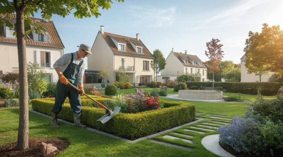jardinier à Quincy‑sous‑Sénart