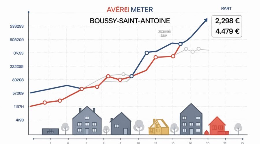 prix m2 Boussy‑Saint‑Antoine